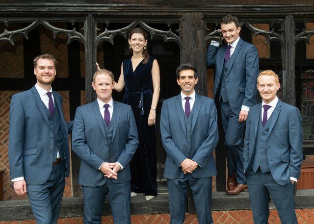 The Queen’s Six is an a cappella ensemble that regularly performs for Britain’s royals.